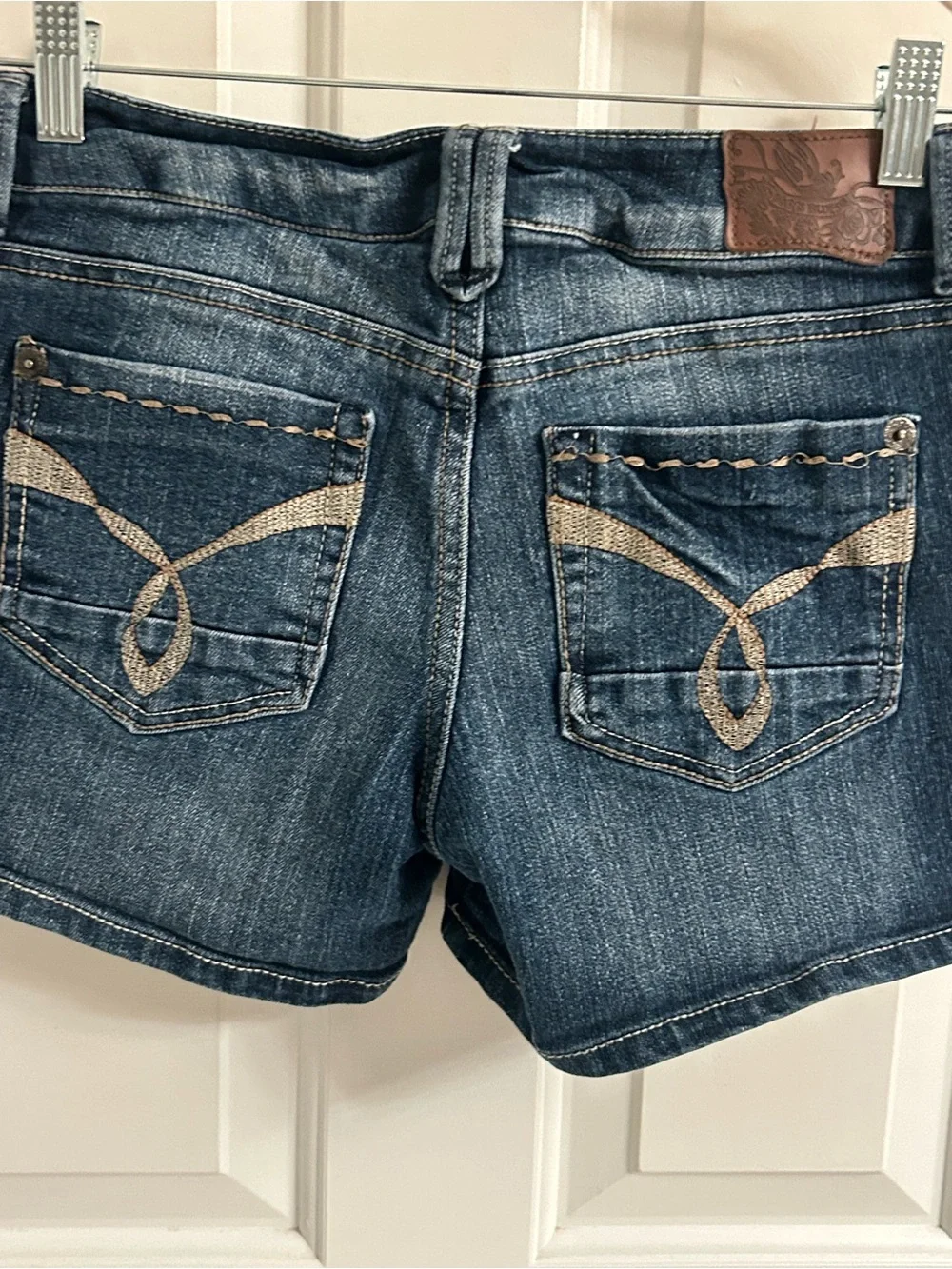 Paris Blues Women's Dark Blue Denim Shorts